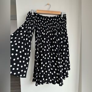 Off Shoulder Mini Dress